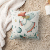 Scandinavische elegantie spiritueel kerstengel kussen (Deken)