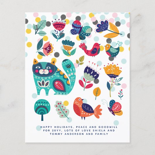 Scandinavische Folklore Kerstvakantie Jaarlijkse B (Voorkant)