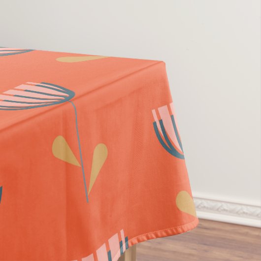 Scandinavische folkstijl Eenvoudige ventilator in  Tafelkleed (Voorbeeld)