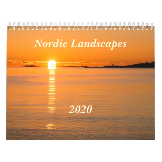 Scandinavische fotografie kalender (Hoes)