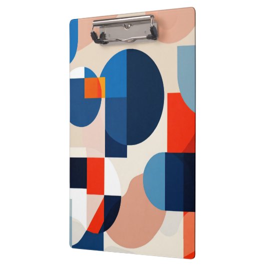 Scandinavische geometrische Abstracte kunst uit he Klembord (Links)