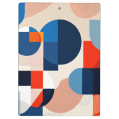 Scandinavische geometrische Abstracte kunst uit he Klembord (Achterkant)