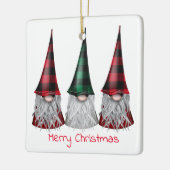 Scandinavische gnomen in Buffalo Pset Ornament (Links)