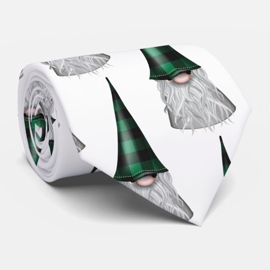 Scandinavische gnoom in het Stropdas van de Buffal (Opgerold)