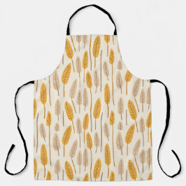 Scandinavische herfstbladeren schort