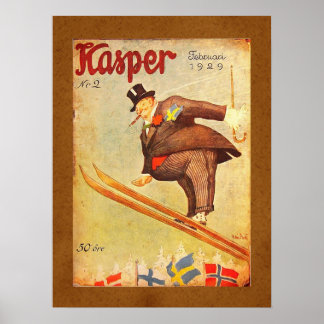 Scandinavische igar ad Poster