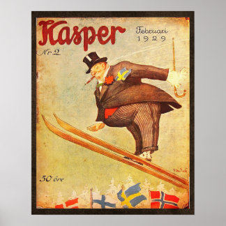 Scandinavische igar ad Poster