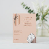 Scandinavische Japandi Abstracte Vormen BEWAAR DE (Staand voorkant)