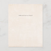 Scandinavische Japandi Modern Abstract Bruiloft (Achterkant)