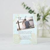 Scandinavische Japandi Moderne Abstracte Bruiloft (Staand voorkant)