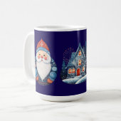 Scandinavische kerst koffiemok (Voorkant links)