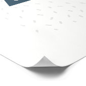 Scandinavische kerstboom poster (Hoek)