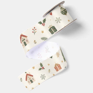 Scandinavische KerstMinimalistische Noordse Kerst Lint