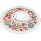 Scandinavische kerstsierbomen kerstboom rok (Gekanteld)