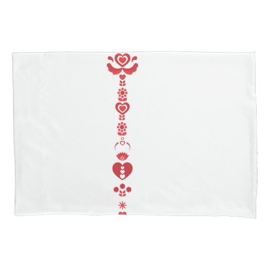 Scandinavische Kussensloop voor moderne kerstpatro (Voorkant)