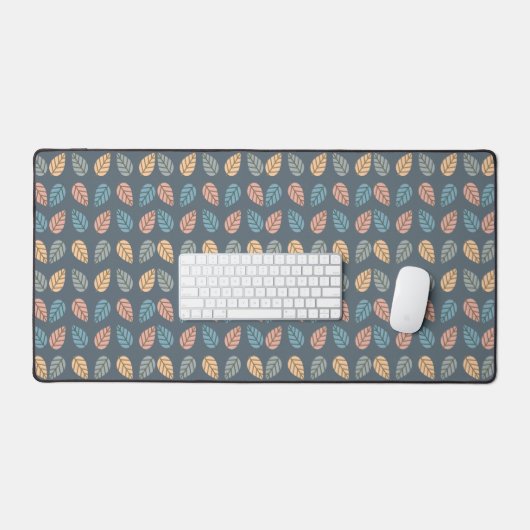 Scandinavische Leaves Desk Mat (Keyboard & Muis)