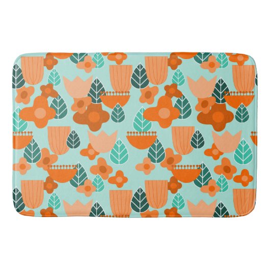 Scandinavische lente badmat (Voorkant)