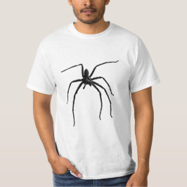 Scandinavische man met grote halogeenspin t-shirt