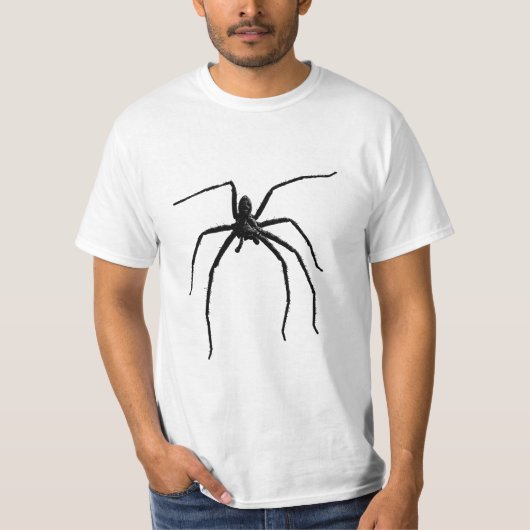 Scandinavische man met grote halogeenspin t-shirt (Voorkant)