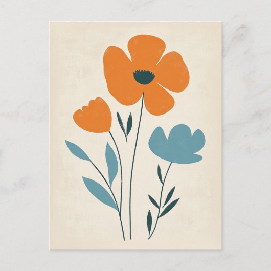 Scandinavische minimalist #162 briefkaart (Voorkant)