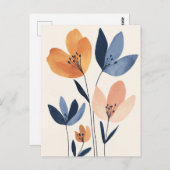 Scandinavische minimalist #175 briefkaart (Voorkant / Achterkant)