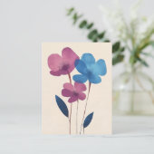 Scandinavische minimalistische #179 briefkaart (Staand voorkant)