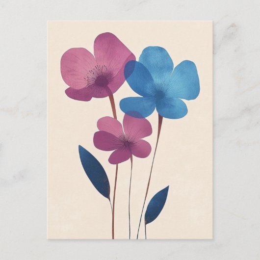 Scandinavische minimalistische #179 briefkaart (Voorkant)