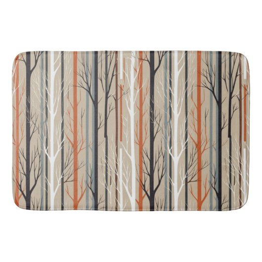 Scandinavische Natuur Bath Mat (Voorkant)
