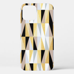 scandinavische ontwerpdriehoeken naadloos patroon iPhone 12 hoesje