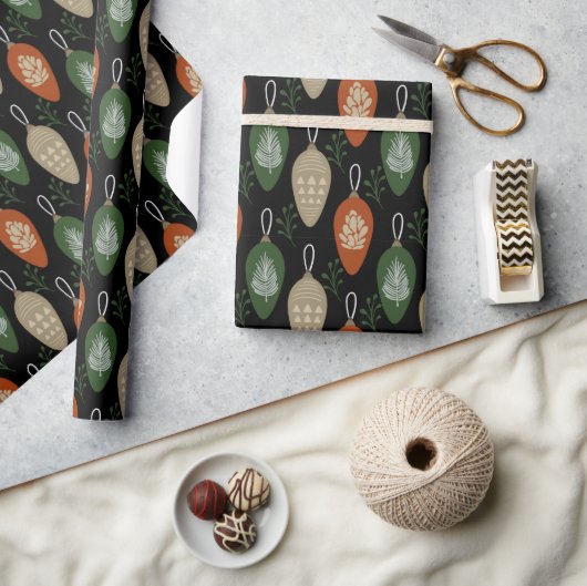 Scandinavische Ornamenten uit de middeleeuwen Cadeaupapier (Crafts)