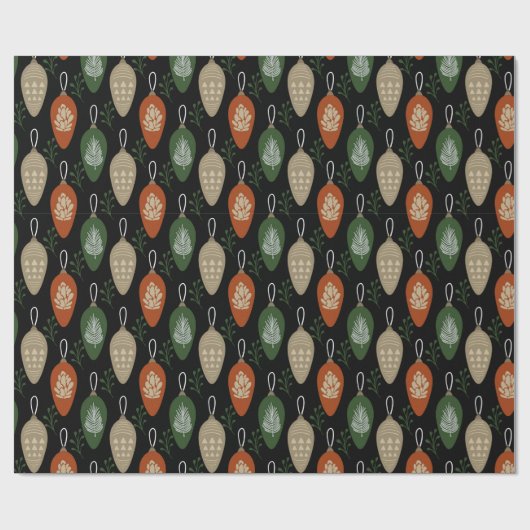 Scandinavische Ornamenten uit de middeleeuwen Cadeaupapier (Vlak)