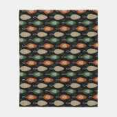 Scandinavische Ornamenten uit de middeleeuwen Fleece Deken (Voorkant)