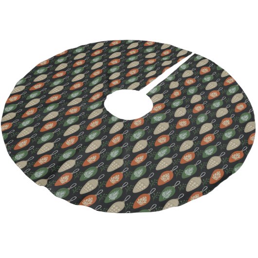 Scandinavische Ornamenten uit de middeleeuwen Kerstboom Rok (Gekanteld)