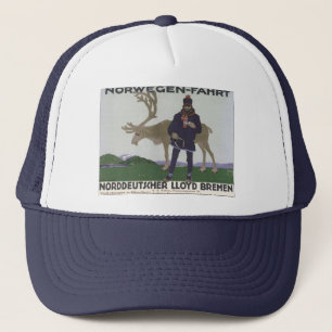  Scandinavische reis naar het Noorse Man rendier Trucker Pet