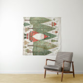 Scandinavische Santa Tapestry Wandkleed (In Situ (horizontaal))