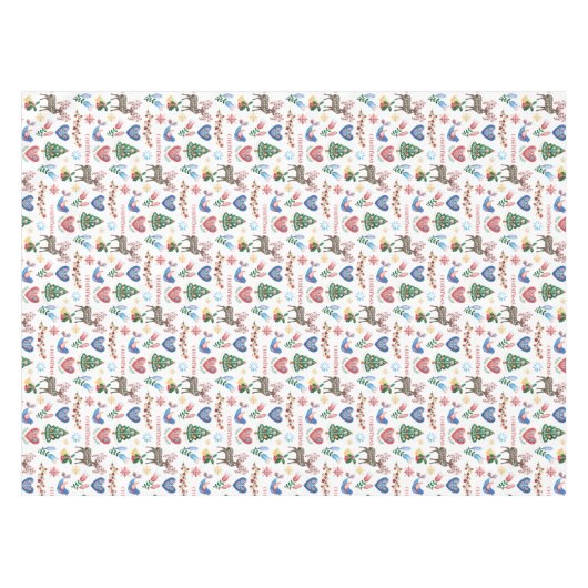 Scandinavische Scandinavische stijlpagina met kers Tafelkleed (Voorkant (Horizontaal))