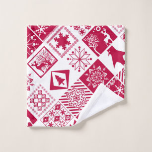 Scandinavische schil bad handdoek