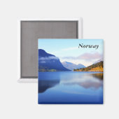 Scandinavische schoonheid, Noorwegen Magneet (Voorkant / Achterkant)