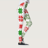 Scandinavische Snowflakes Leggings (Rechts)
