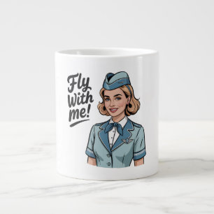 Scandinavische stewardess Speciale Mok