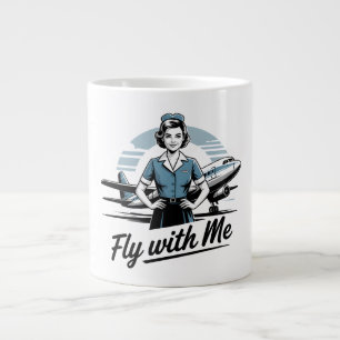 Scandinavische stewardess Speciale Mok