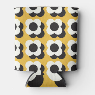 Scandinavische stijl, bloemenpatroon  blikjeskoeler