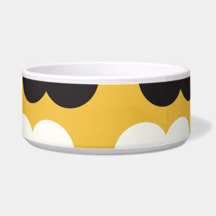 Scandinavische stijl, bloemenpatroon  voerbakje