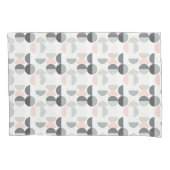 Scandinavische stijl Semi-Circle Pattern Kussensloop (Voorkant-Links)