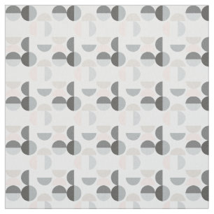 Scandinavische stijl Semi-Circle Pattern Stof