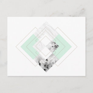 Scandinavische stijlbeschrijving briefkaart