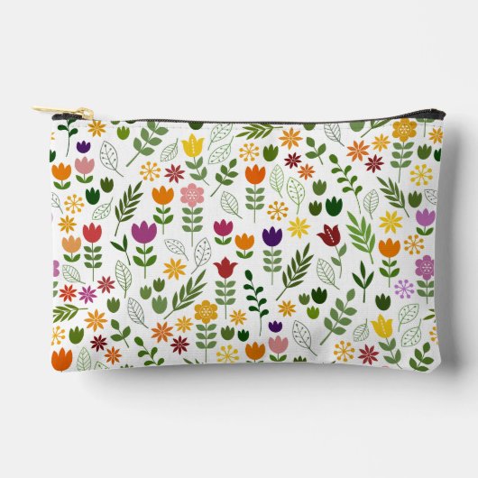 Scandinavische stijlflora en fauna etui (Voorkant)