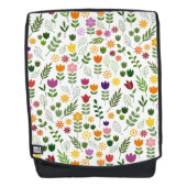 Scandinavische stijlflora en fauna rugtassen (Voorkant)