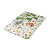 Scandinavische stijlillustraties op Crm Lg Pattern Badmat (Gekanteld)