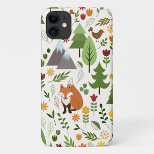 Scandinavische stijlillustraties op Crm Lg Pattern iPhone 11 Hoesje